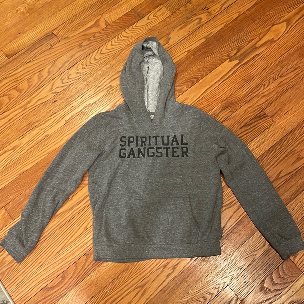 Spiritual Gangster sweatshirt.